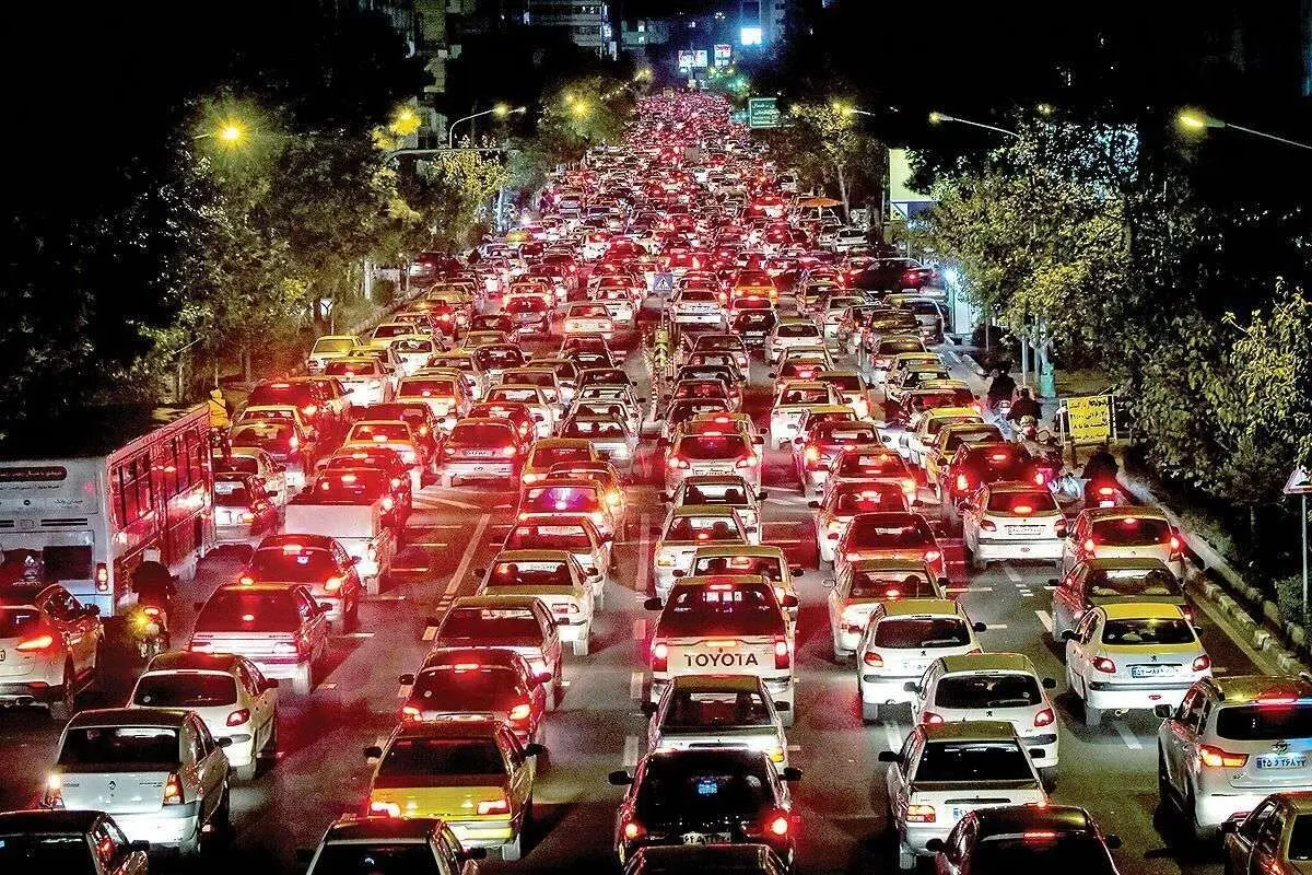 پر ترافیکترین روز هفته در تهران