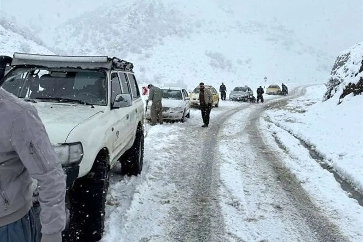 برف و کولاک شدید در جنوب و مناطق مرزی آذربایجان‌غربی