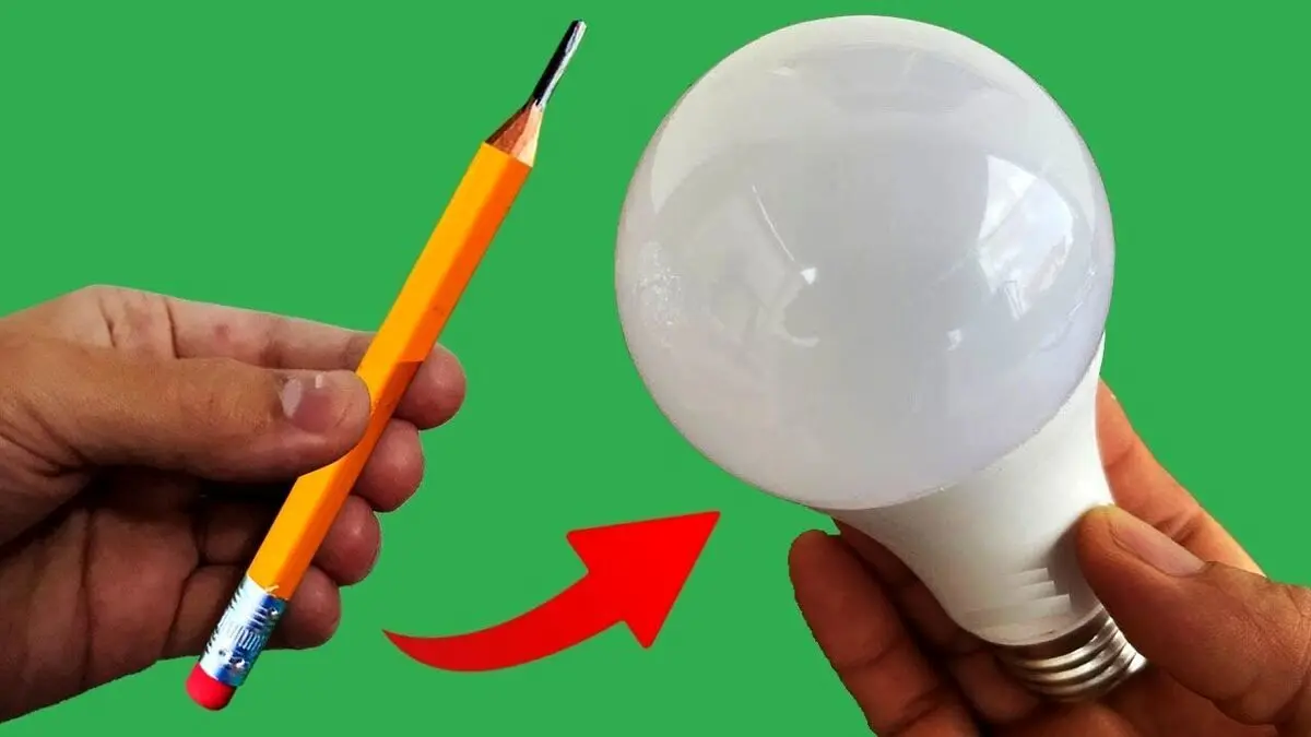 (ویدیو) چگونه با خودکار لامپ LED را تعمیر کنیم؟