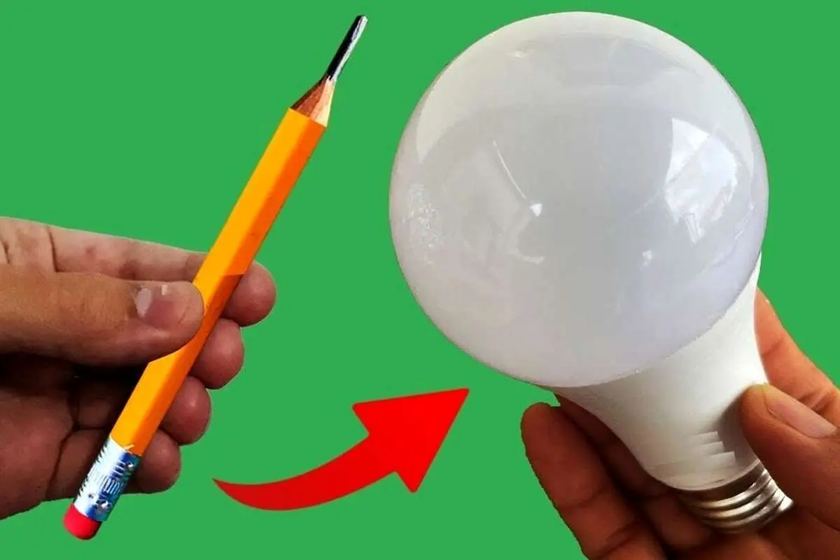 (ویدیو) چگونه با خودکار لامپ LED را تعمیر کنیم؟