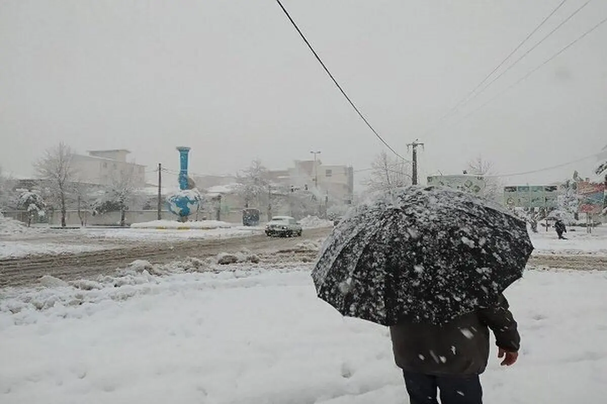 تداوم بارش برف و باران در برخی مناطق کشور