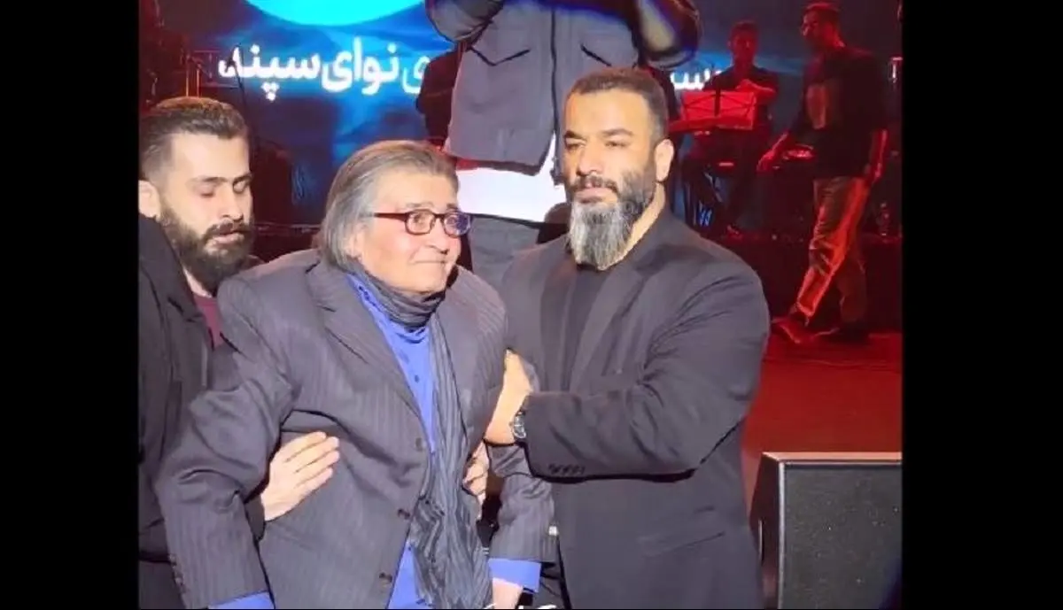 رضا رویگری در تازه‌ترین کنسرت زمستانی خواننده پاپ