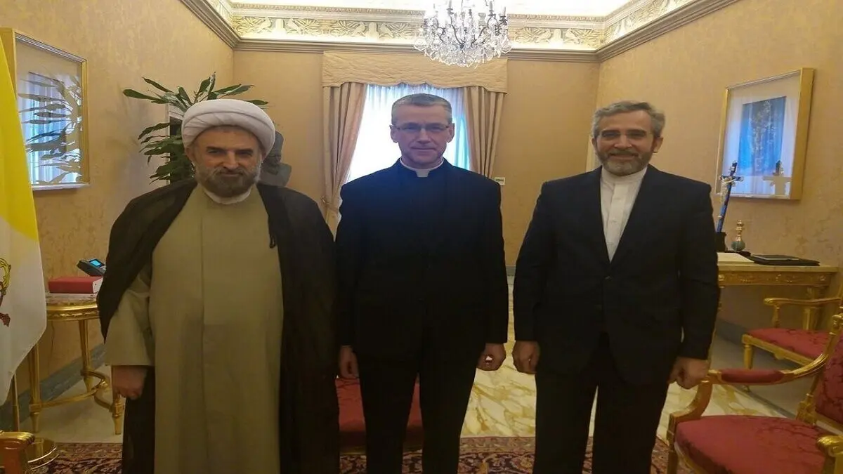 دیدار باقری با معاون وزیر خارجه واتیکان