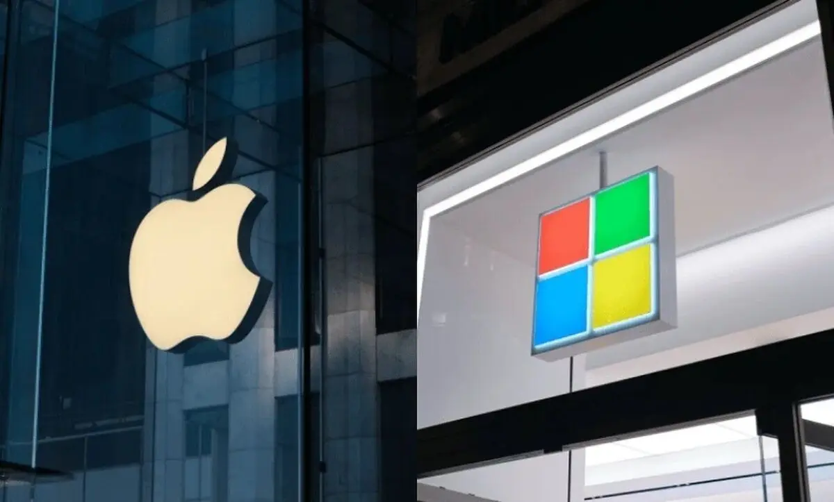 با ارزش‌ترین شرکت‌ها در ایالات متحده از سال ۱۹۹۵ تا ۲۰۲۳