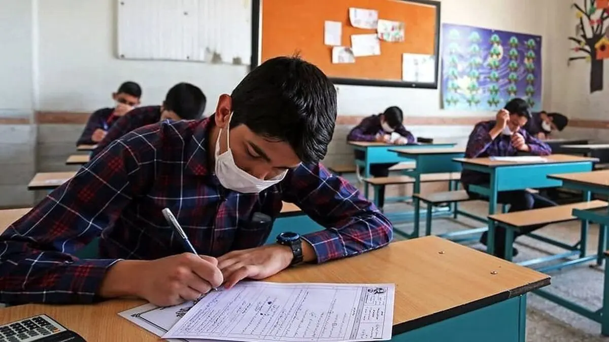 نمرات دانش‌آموزان در امتحانات پایه دوازدهم