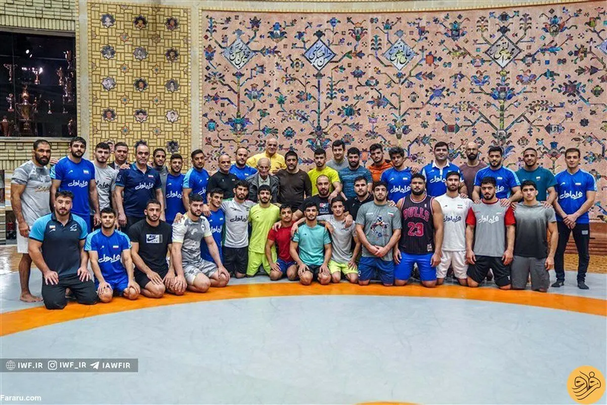(عکس) جای حسن یزدانی کنار نابعه خالی بود