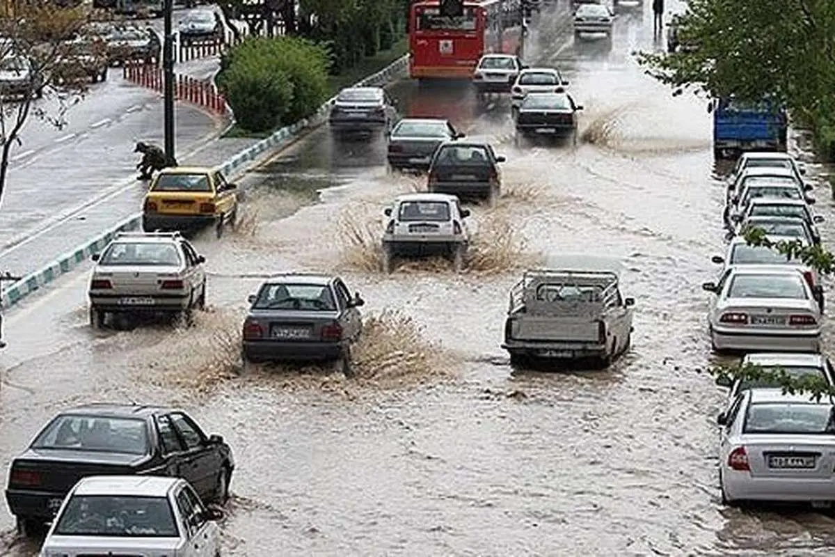 تشدید بارش در ۱۰ استان