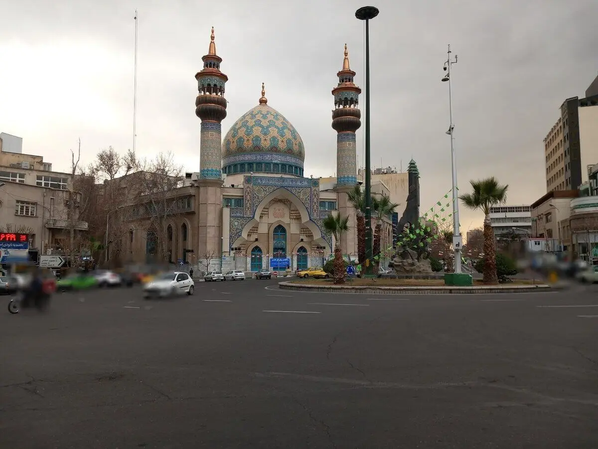 طرح جدید دیوارنگاره میدان فلسطین