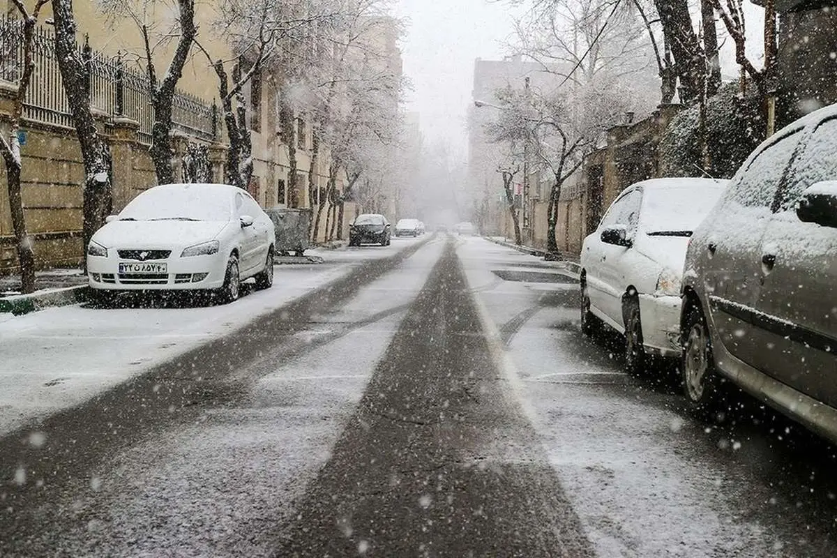 تهران از فردا ۹ درجه سردتر میشود