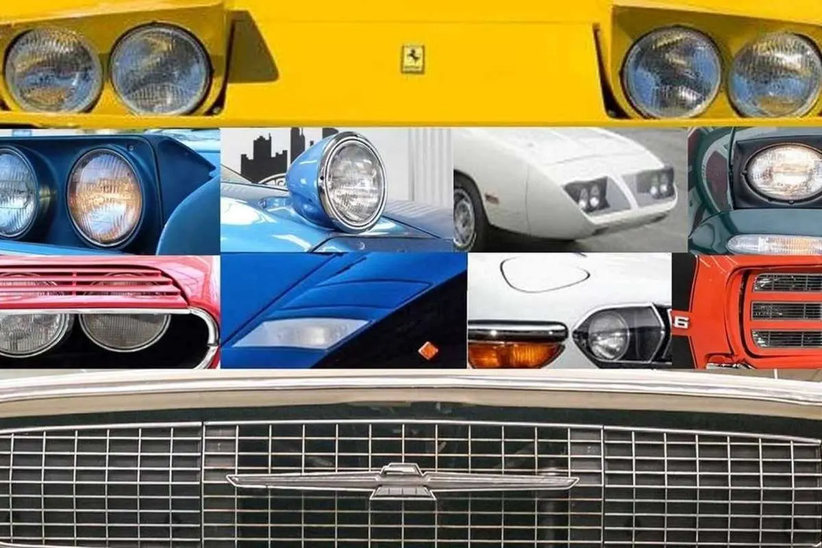 (ویدئو) چراغهای جلوی نوستالژیک خودروهای کلاسیک