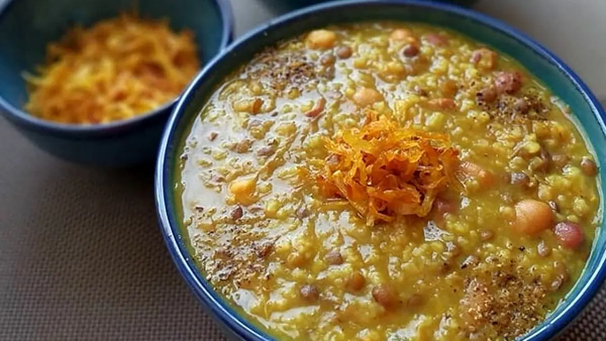 این آش پای ثابت تشریفات سال نو شاهان قاجار بود