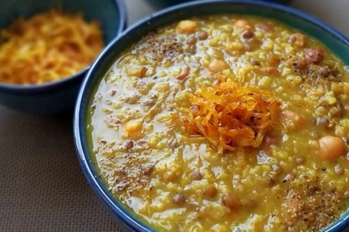 این آش پای ثابت تشریفات سال نو شاهان قاجار بود