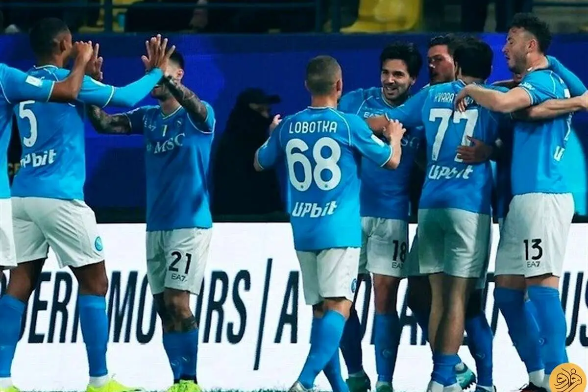 ناپولی اولین فینالیست سوپرجام ایتالیا شد
