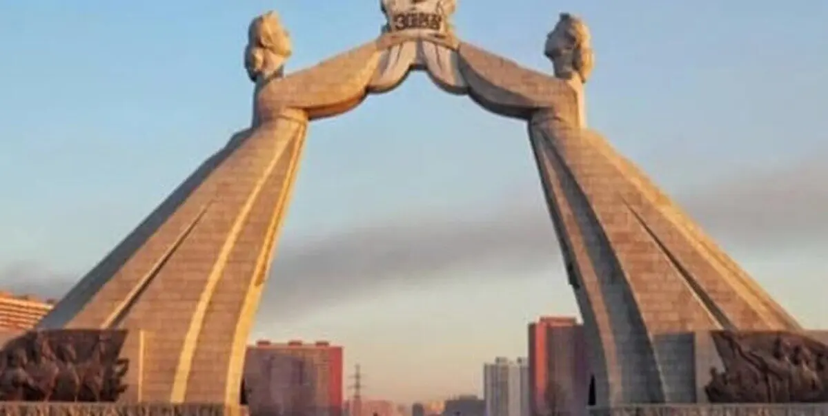 کره شمالی نماد اتحاد مجدد با کره جنوبی را تخریب کرد