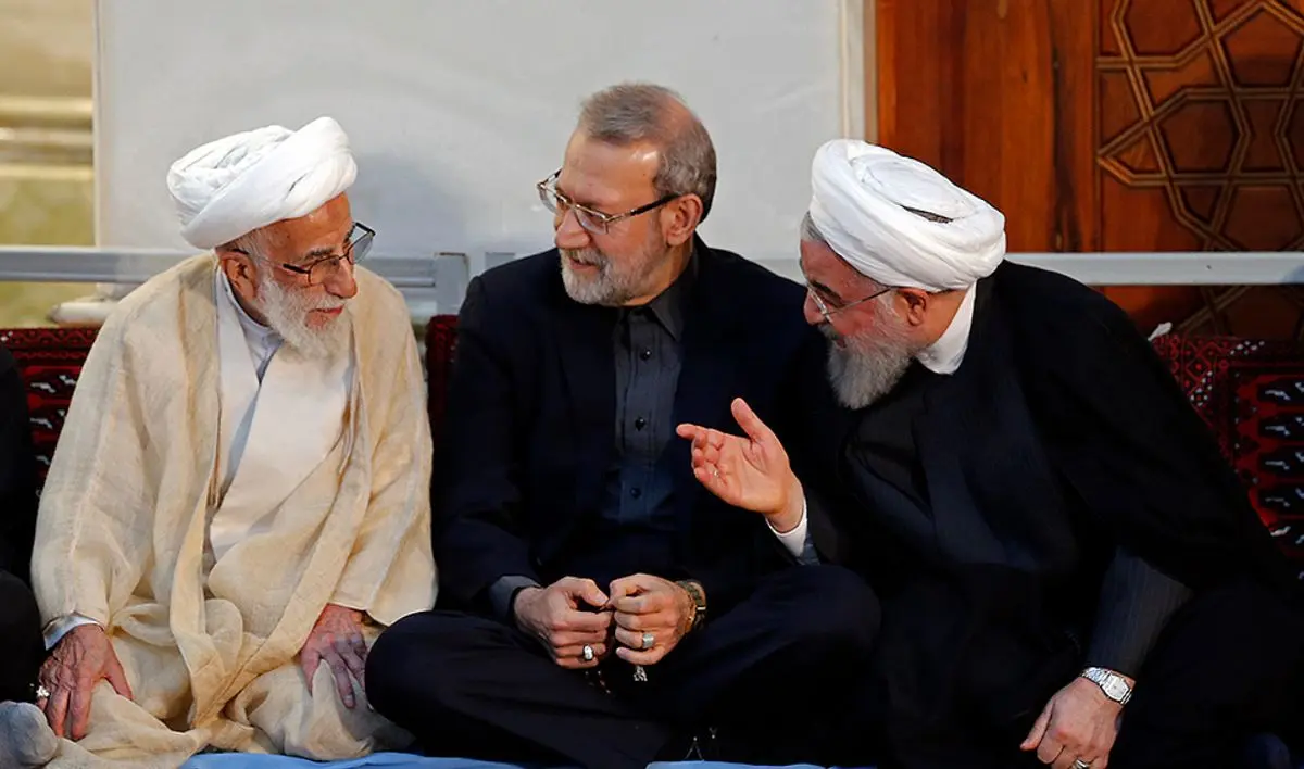 هدیه‌ای که آیت الله جنتی و همکارانش برای حسن روحانی فرستادند