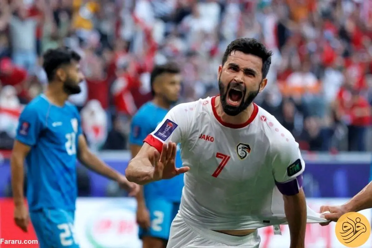 غیبت قطعی یک بازیکن سوریه برای دیدار با ایران