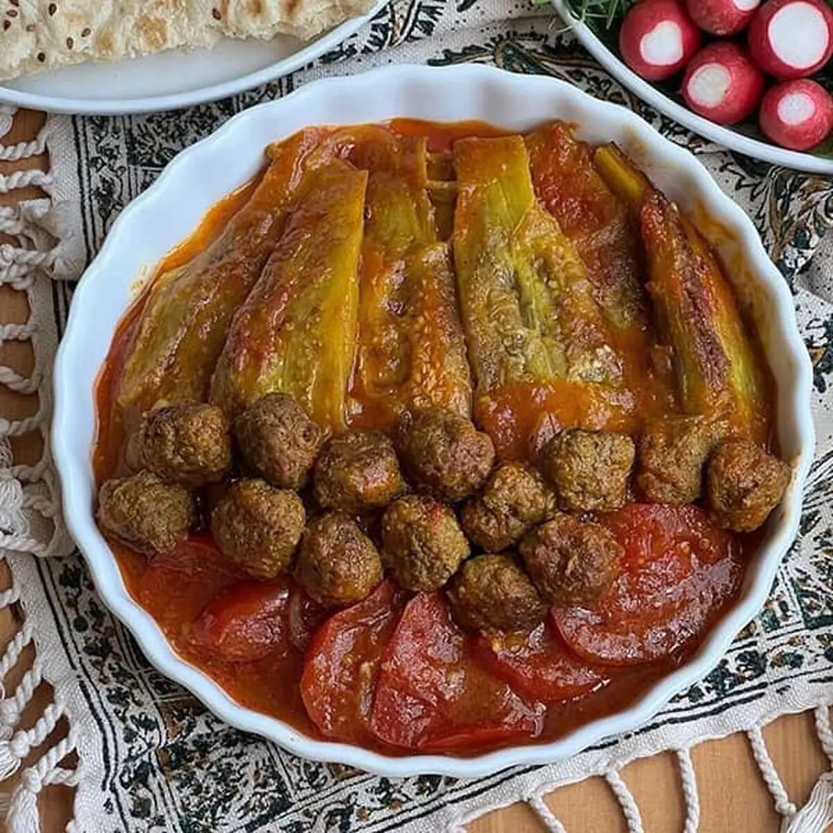 مشته بادمجان، یک غذای شیرازی خوشمزه برای عاشقان بادمجان 