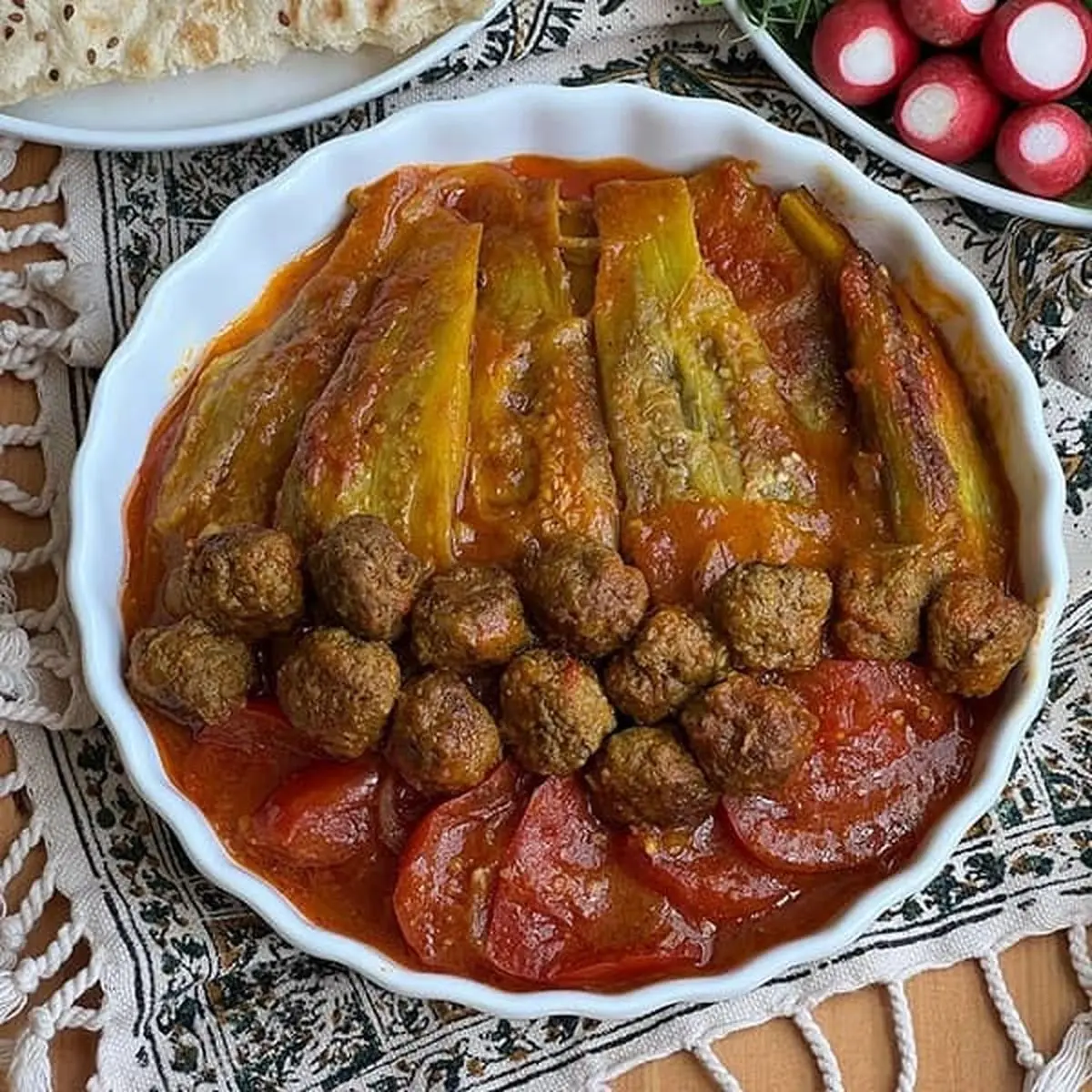 مشته بادمجان، یک غذای شیرازی خوشمزه برای عاشقان بادمجان 