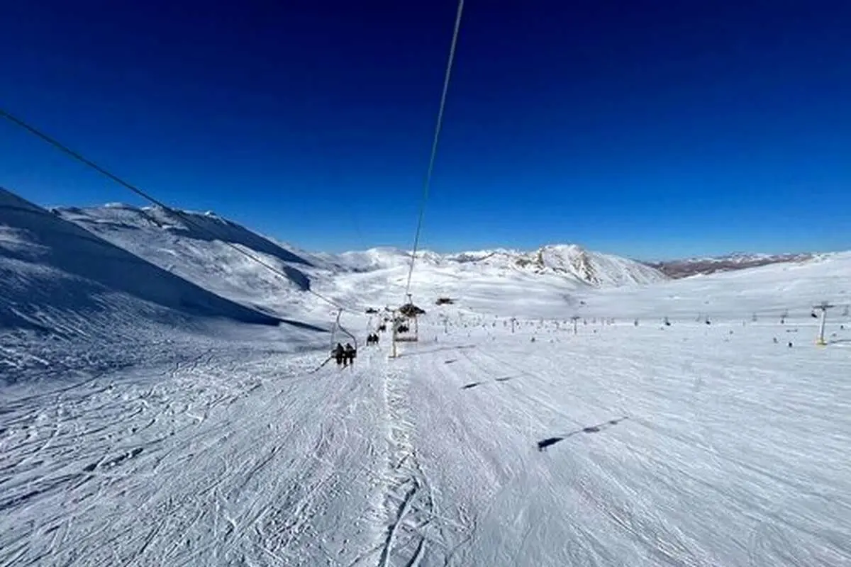 (عکس) تهران، توچال، زمستان ۱۳۷۲