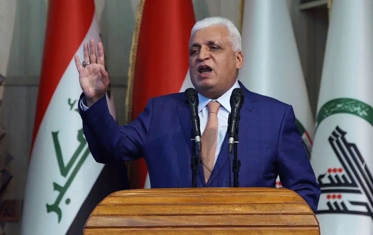 فالح الفیاض: حمله آمریکا به طور مستقیم حشد الشعبی را هدف قرار داد