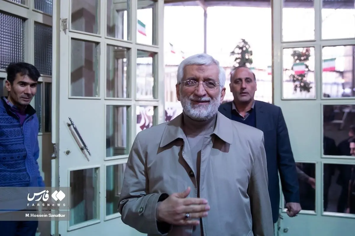 (تصاویر) سخنرانی انتخاباتی سعید جلیلی در حسینیه جماران