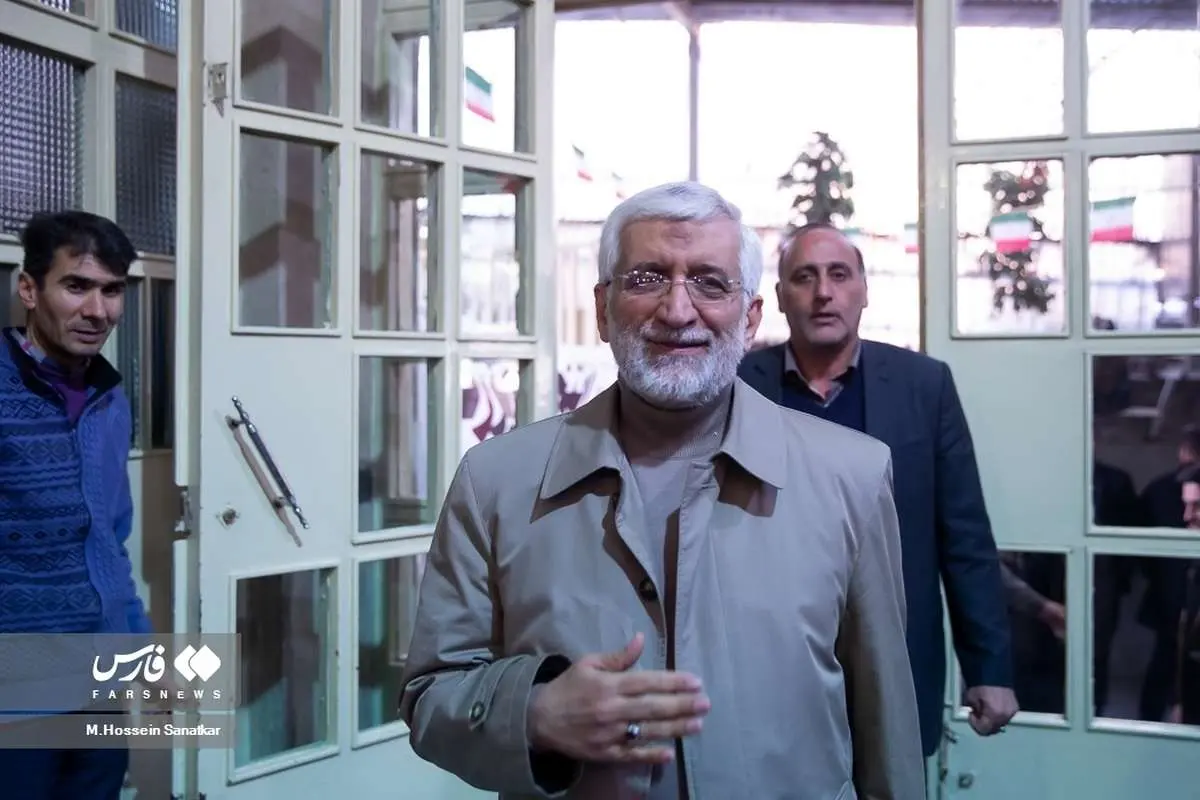 (تصاویر) سخنرانی انتخاباتی سعید جلیلی در حسینیه جماران