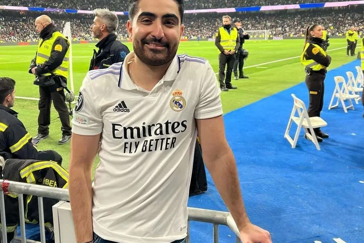 (عکس) پای استاد شجریان به سانتیاگو برنابئو باز شد