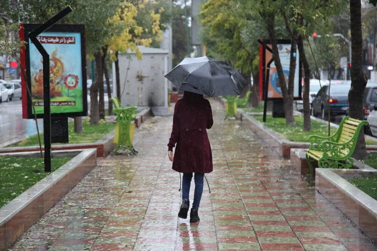 بارش برف و باران در برخی نقاط کشور