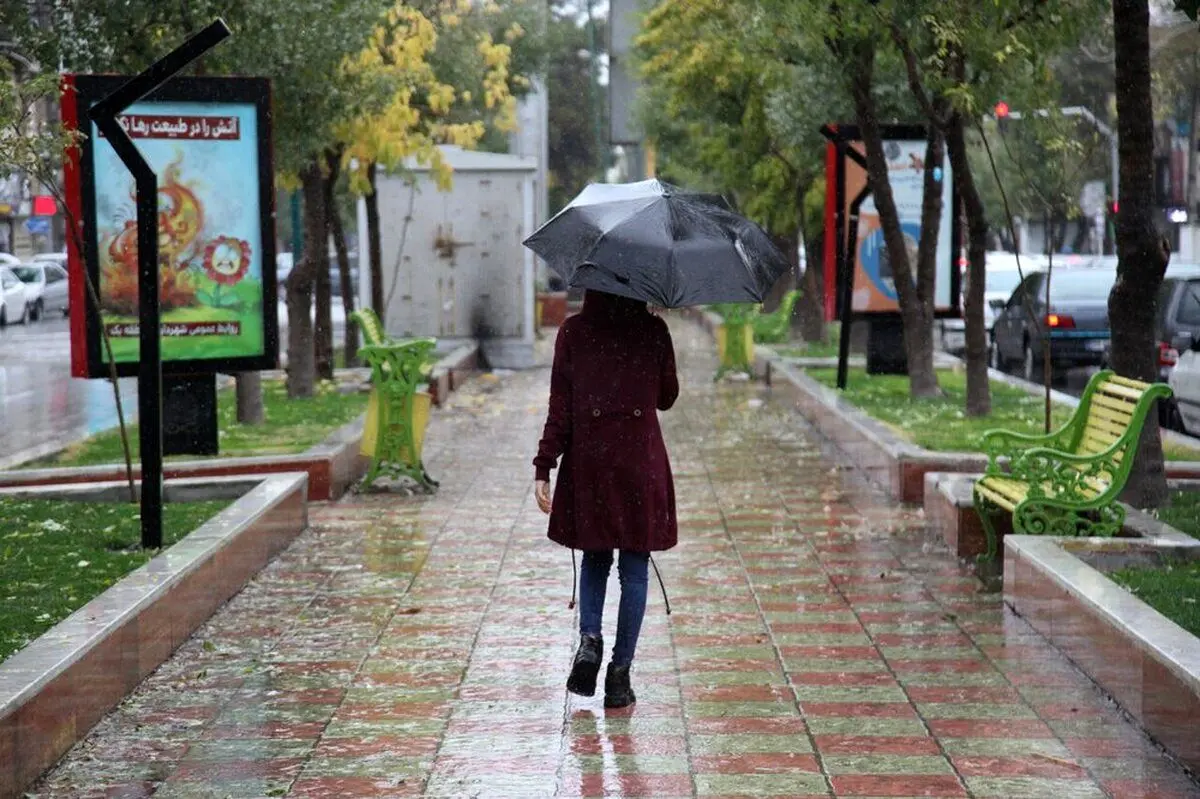 بارش برف و باران در برخی نقاط کشور