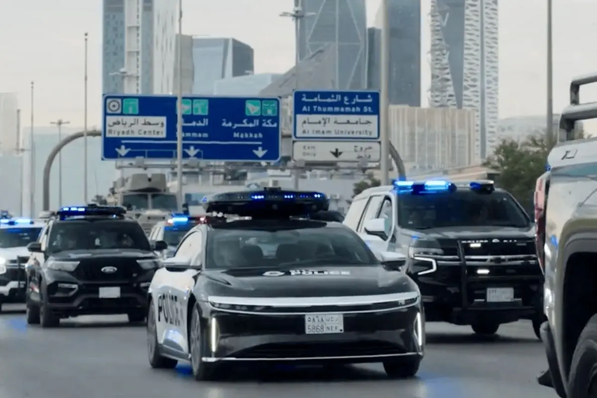 ماشین پلیس جدید عربستان؛ خودرویی لوکس و مدرن