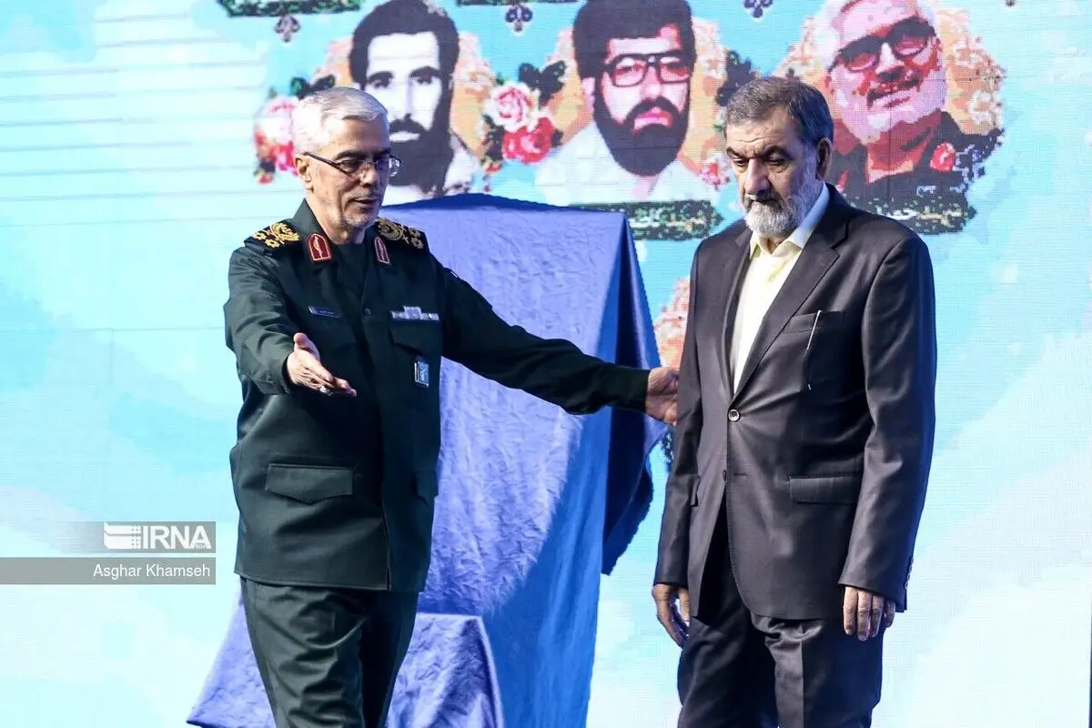(تصاویر) محسن رضایی در مراسم گرامیداشت شهدای اطلاعات عملیات سپاه