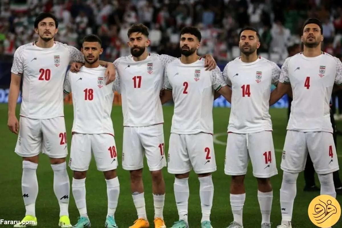 (عکس) یوز ایرانی راه ورودی به ورزشگاه بنخلیفه را بست!