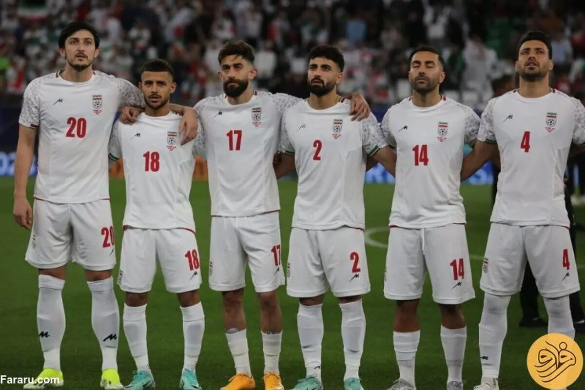 (عکس) یوز ایرانی راه ورودی به ورزشگاه بن‌خلیفه را بست!