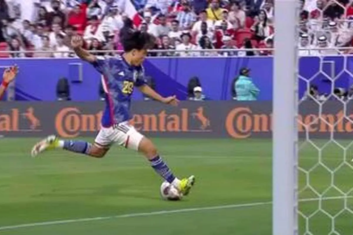 (ویدیو) گل سوم ژاپن به بحرین توسط آیاسه یوئدا