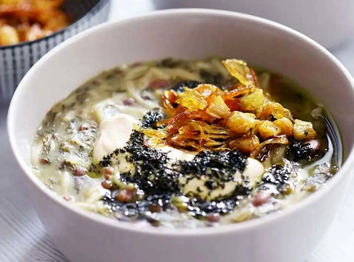 طرز تهیه آش رشته شمالی اصیل و محلی فوق خوشمزه