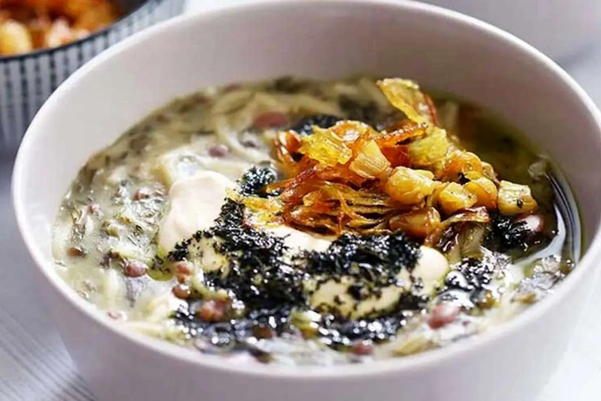 طرز تهیه آش رشته شمالی اصیل و محلی فوق خوشمزه