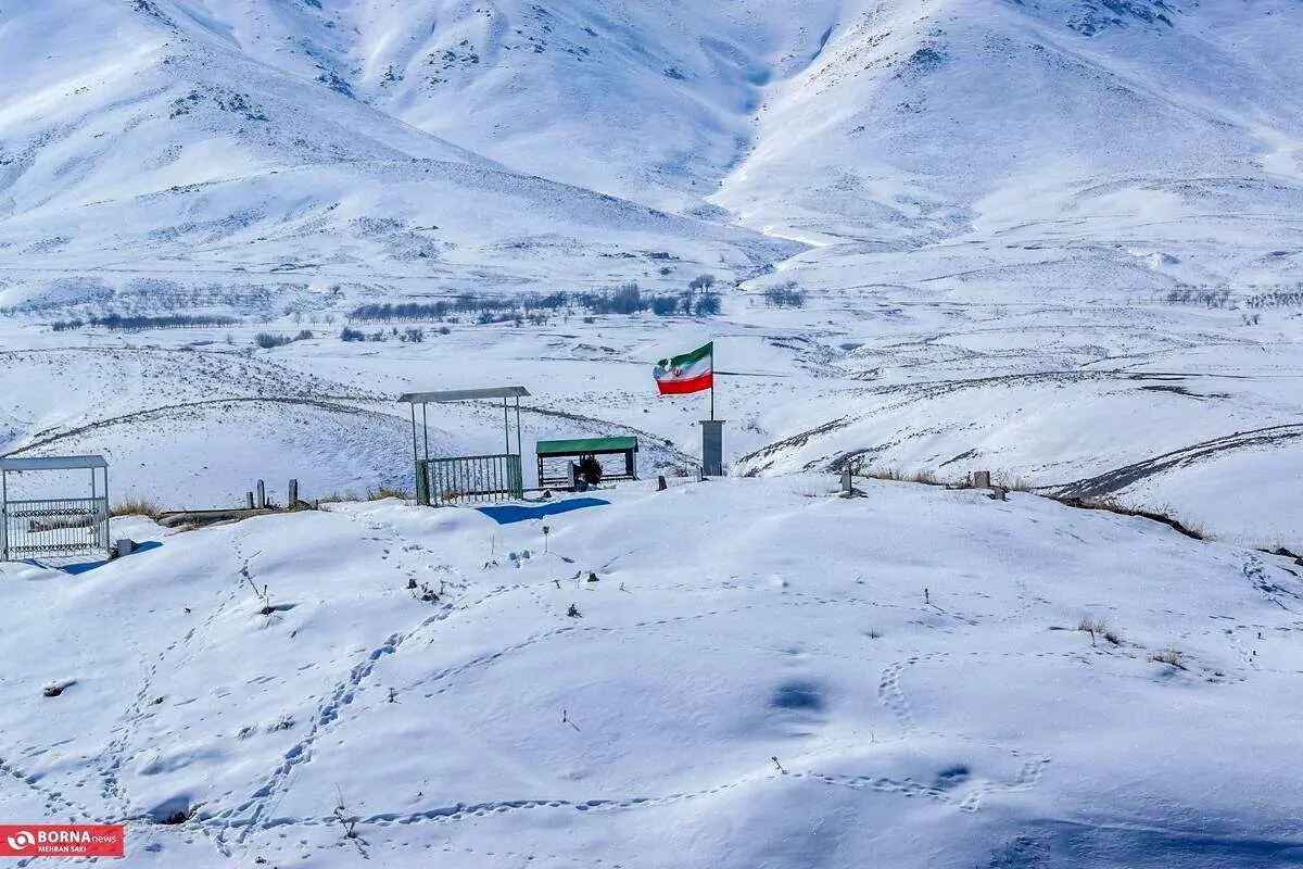 (تصاویر) طبیعت برفی سربند