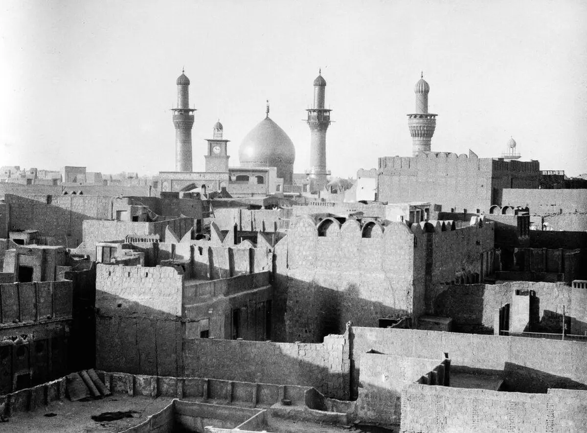 (عکس) حرم امام حسین (ع) در کربلا؛ حدود ۹۰ سال پیش