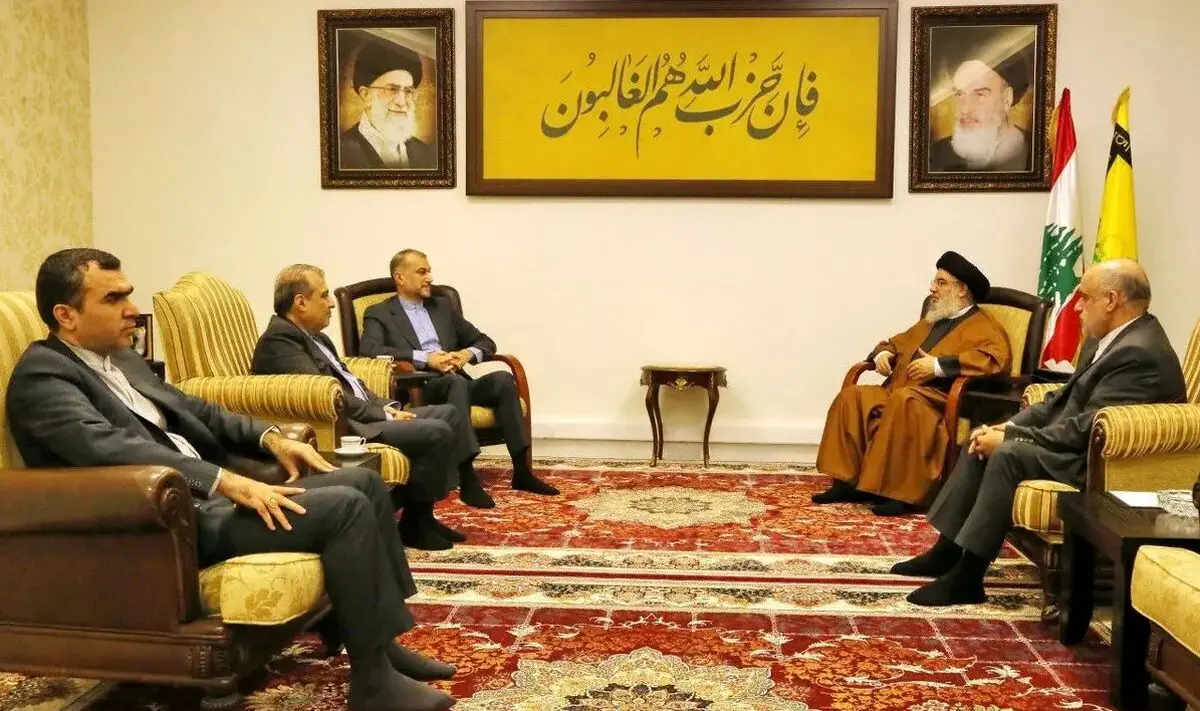 دیدار امیرعبداللهیان با سید حسن نصرالله