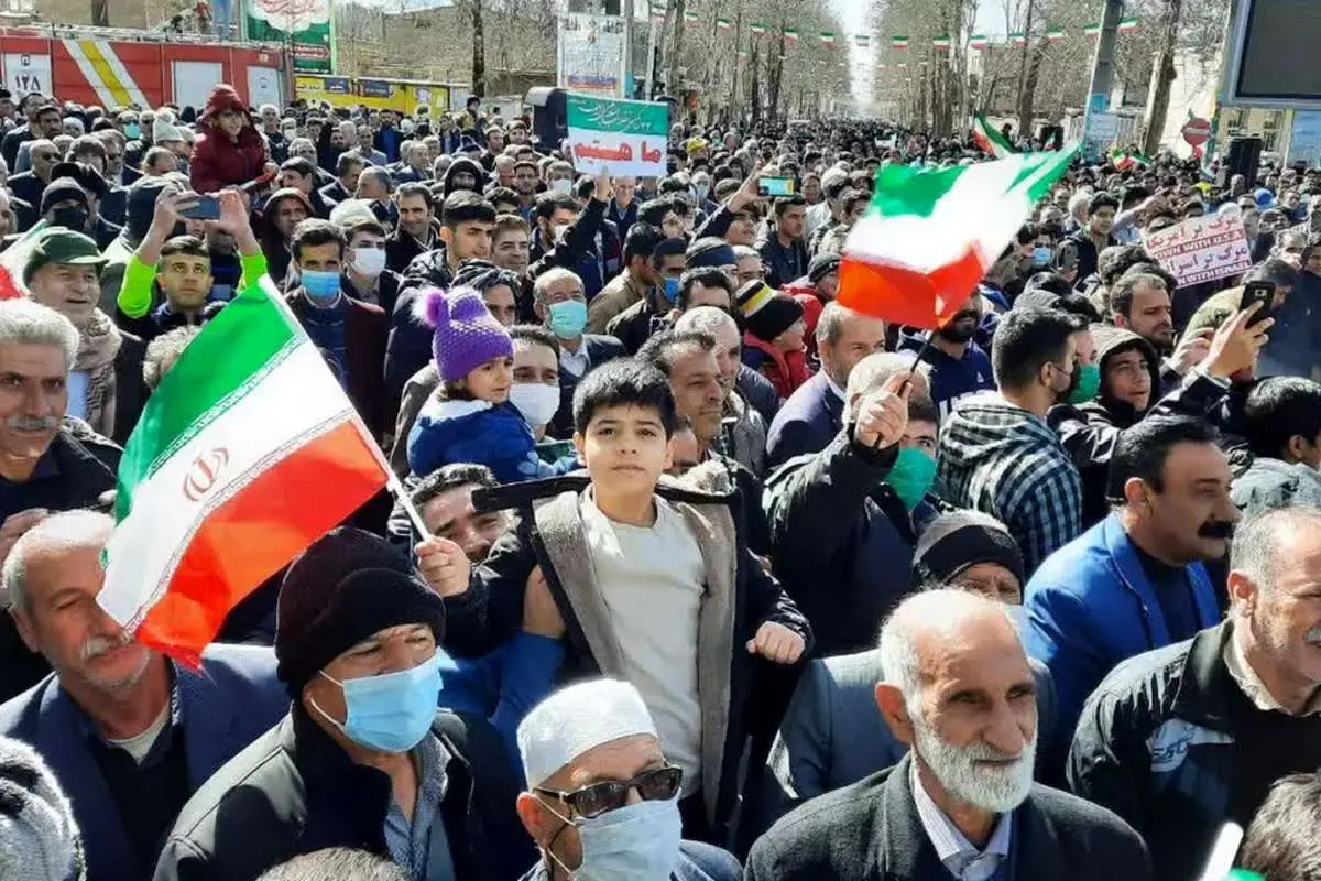 مسیرهای راهپیمایی ۲۲ بهمن تهران