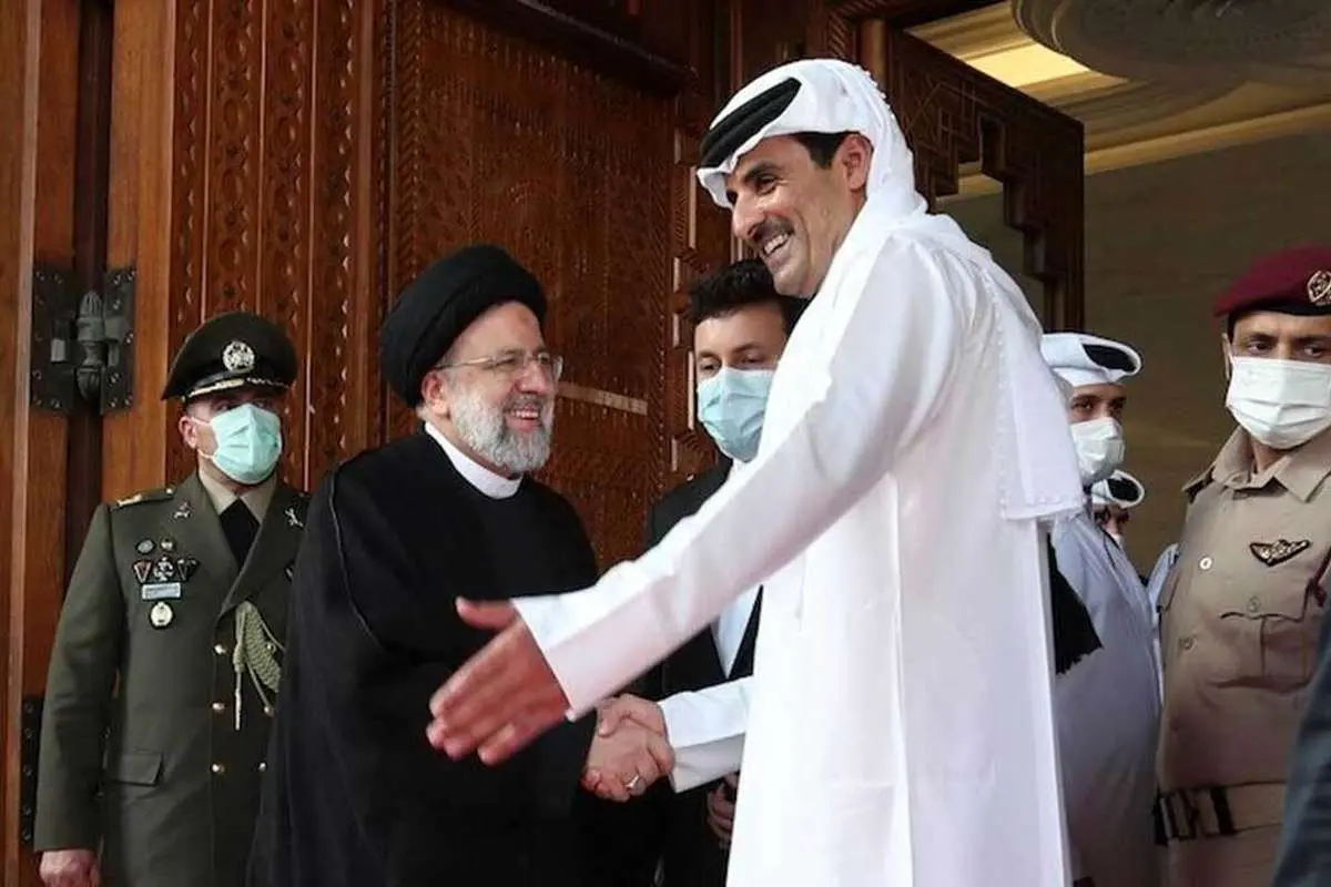 پیام تبریک امیر قطر به رئیسجمهور ایران