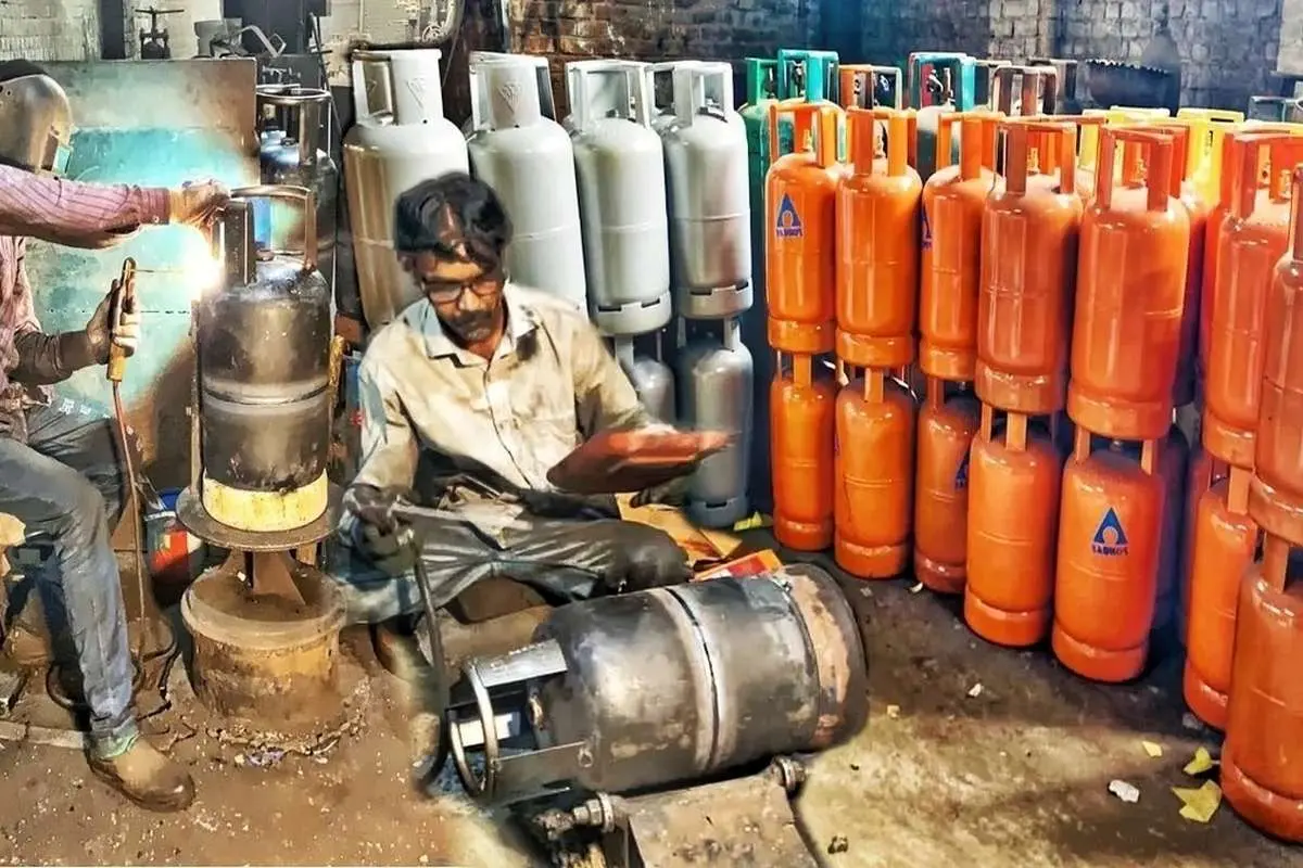 (ویدیو) ترکیهایها چگونه کپسول گاز LPG را در کارخانه تولید میکنند؟