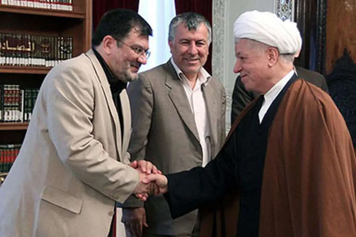 عکس> دیدار روح الامینی با هاشمی