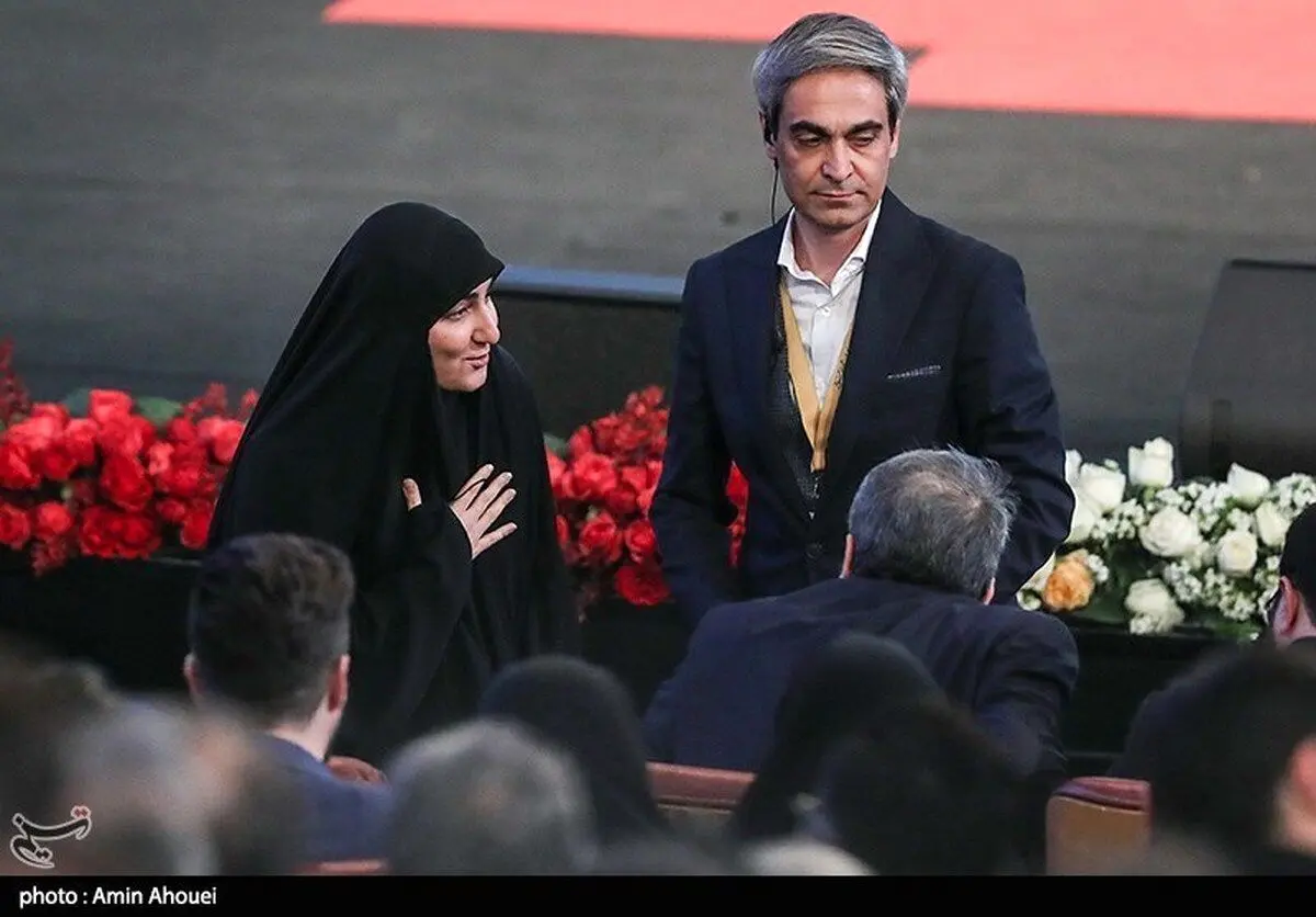 (تصاویر) زینب سلیمانی در اختتامیه جشنواره فیلم فجر