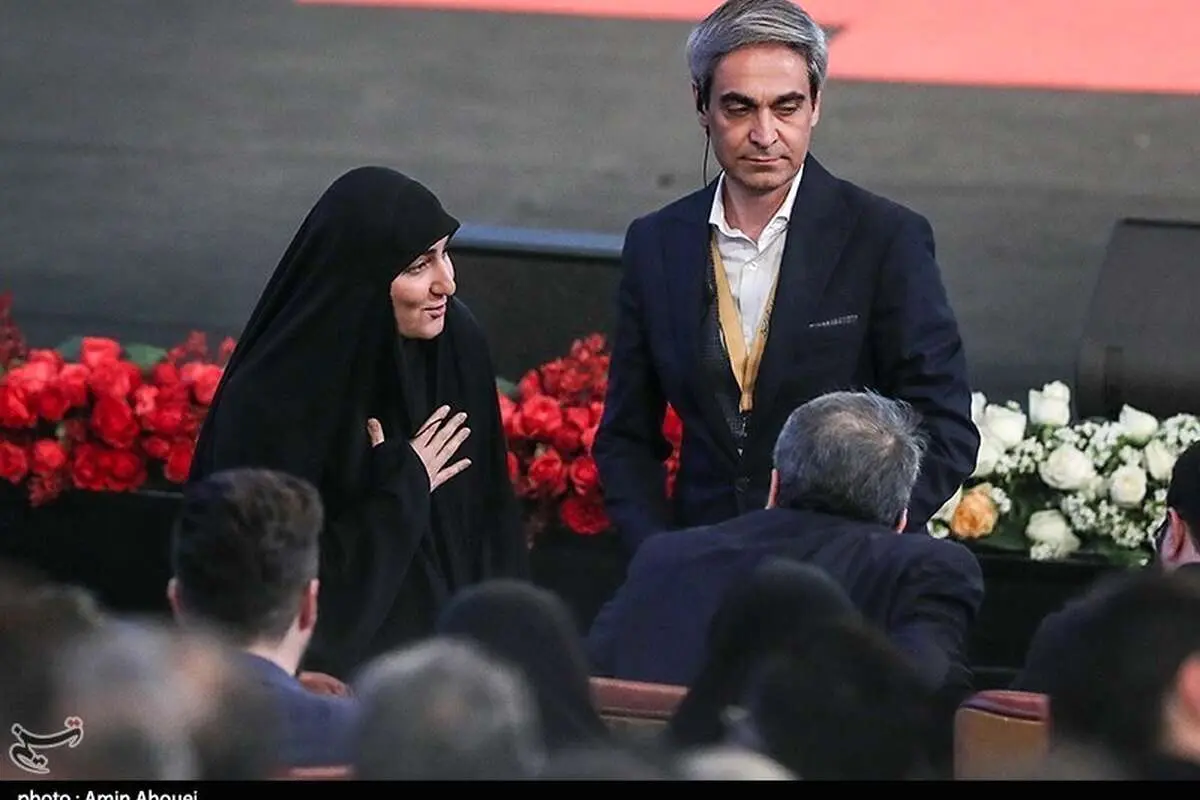 (تصاویر) زینب سلیمانی در اختتامیه جشنواره فیلم فجر