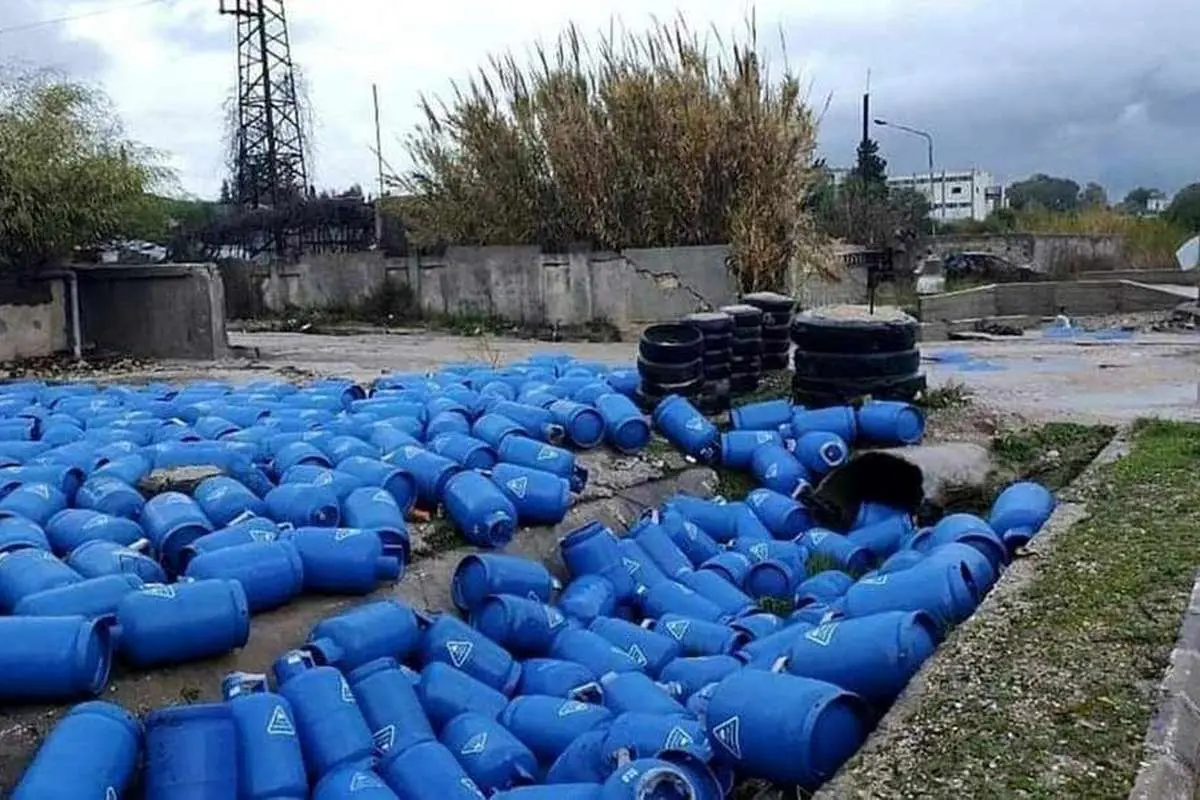 (ویدئو) شناور شدن کپسولهای گاز در پی جاری شدن سیل