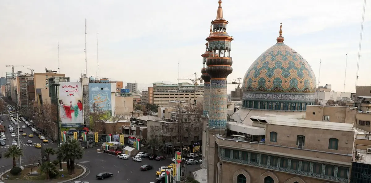 طرح جدید دیوارنگاره میدان فلسطین تهران به زبان عبری