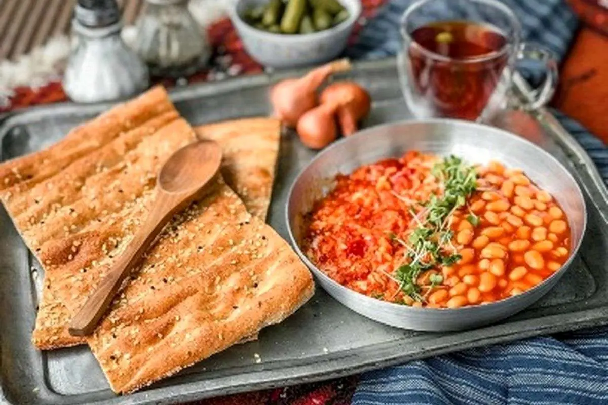 املت شاپوری، صبحانه‌ای از رشت
