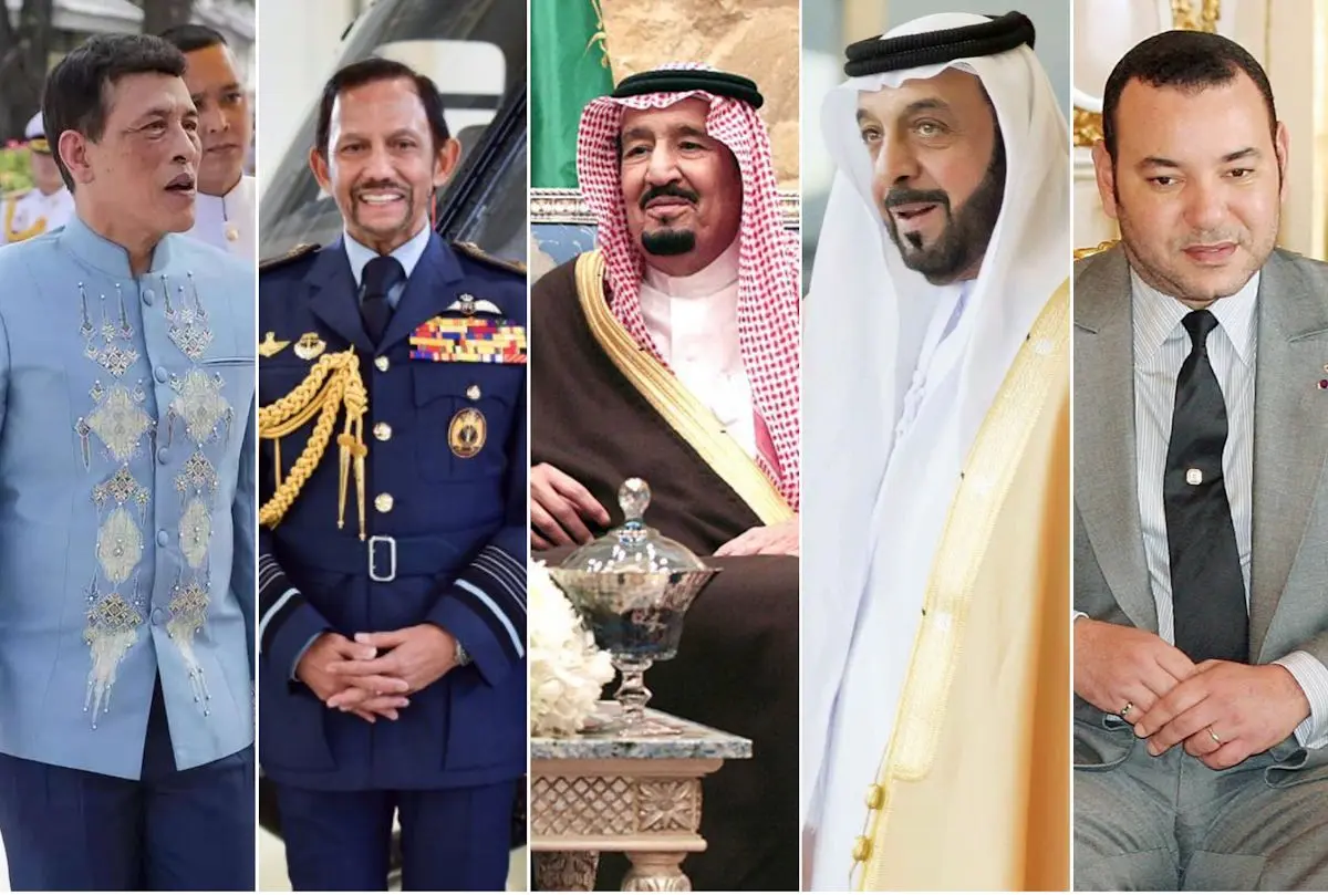ثروتمندترین پادشاهان جهان در سال ۲۰۲۴؛ از سلطان برونئی تا شاهزاده لیختن اشتاین