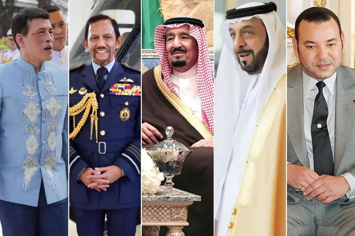 ثروتمندترین پادشاهان جهان در سال ۲۰۲۴؛ از سلطان برونئی تا شاهزاده لیختن اشتاین